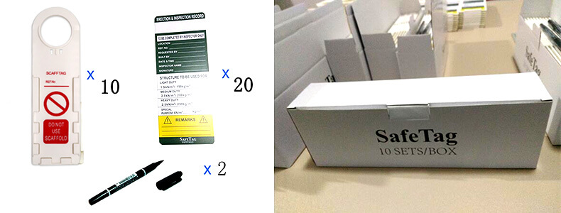 scaffolding labels wholesale